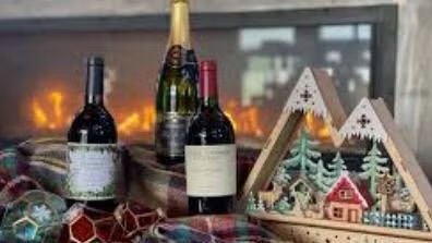 Holiday Market at Oakflat wine tasting and Bistro
