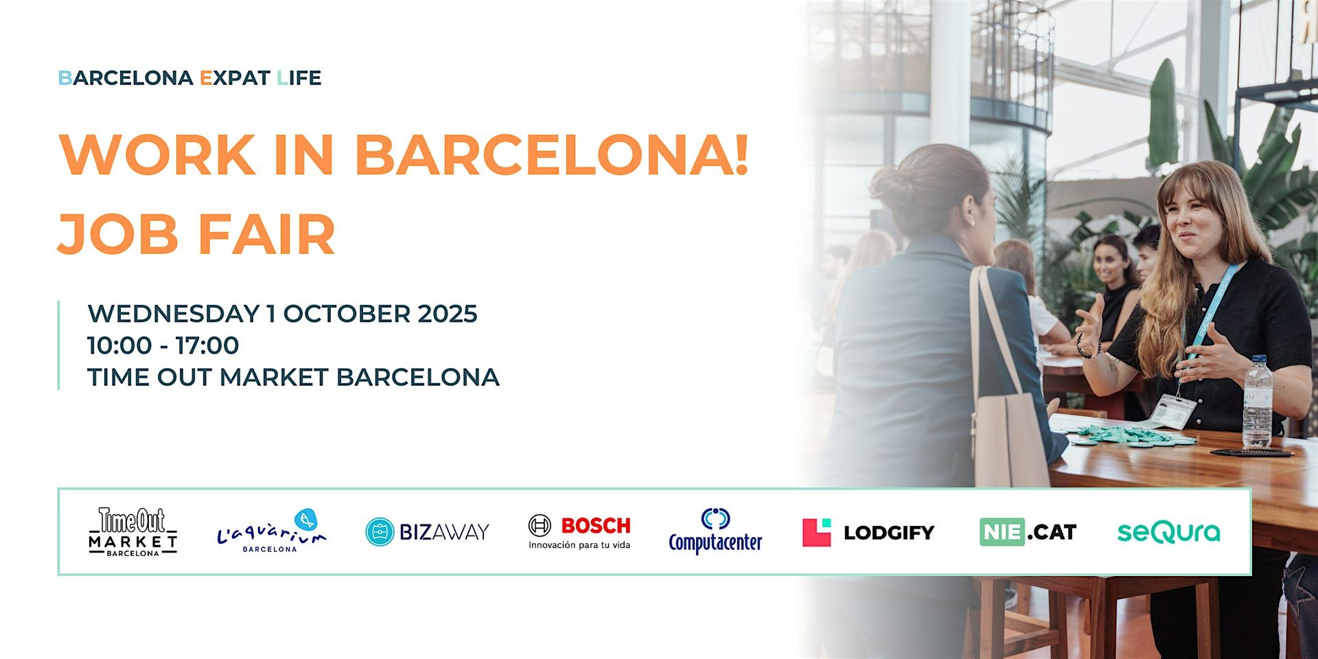 WORK IN BARCELONA! JOB & INFORMATION FAIR