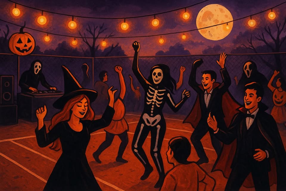 Halloweenska párty