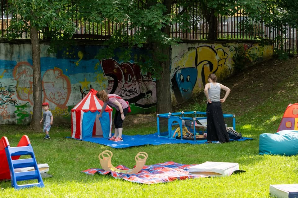 Baby Club v záhrade - Výmenník Jegorovovo
