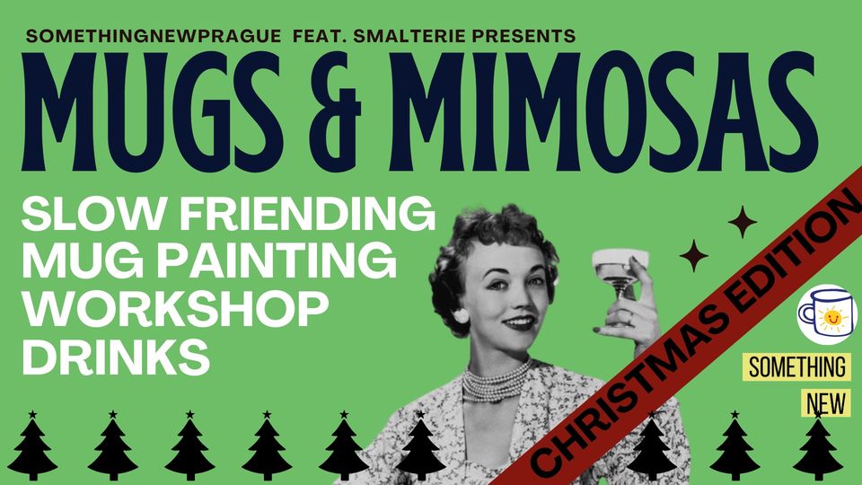 [SOLD OUT] Mugs & Mimosas (creative slow friending & mug painting workshop) - Christmas Edition