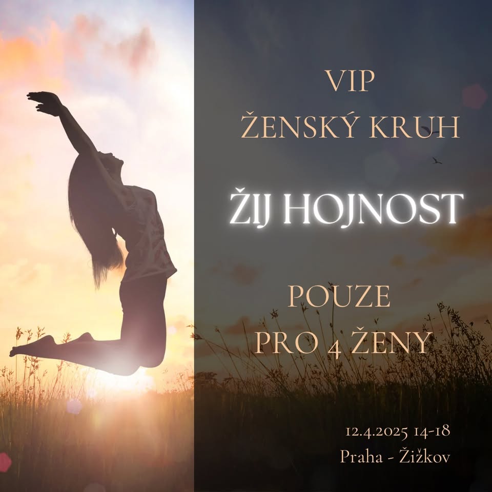Žij hojnost 💫 VIP ženský kruh (kapacita 4 osoby)