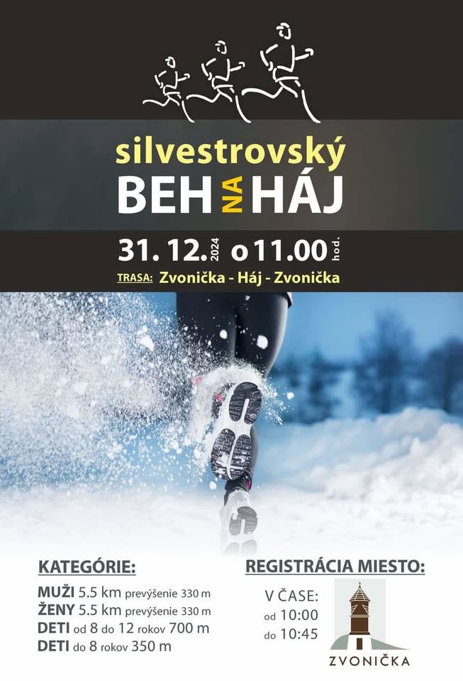 Silvestrovský beh na Háj