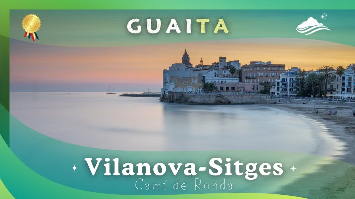 🌊 Vilanova-Sitges 🌴Ruta junto al mar 💰 10 €