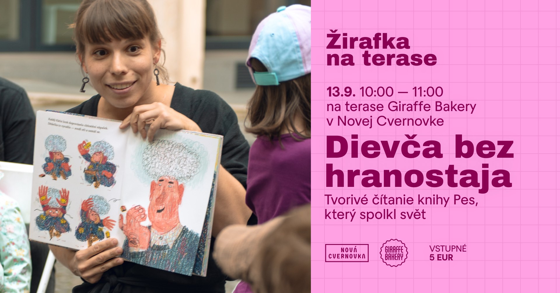 Dievča bez hranostaja – Tvorivé čítanie knihy Pes, který spolkl svět
