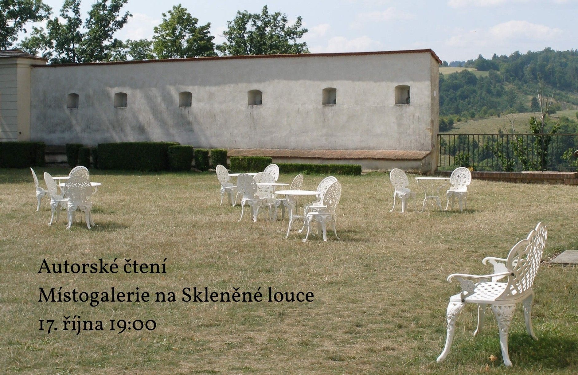 vnitřní světy s útlými hřbety / autorské čtení na Skleněné louce