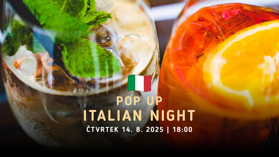 Italian Night 🇮🇹🎶🍝 POP UP