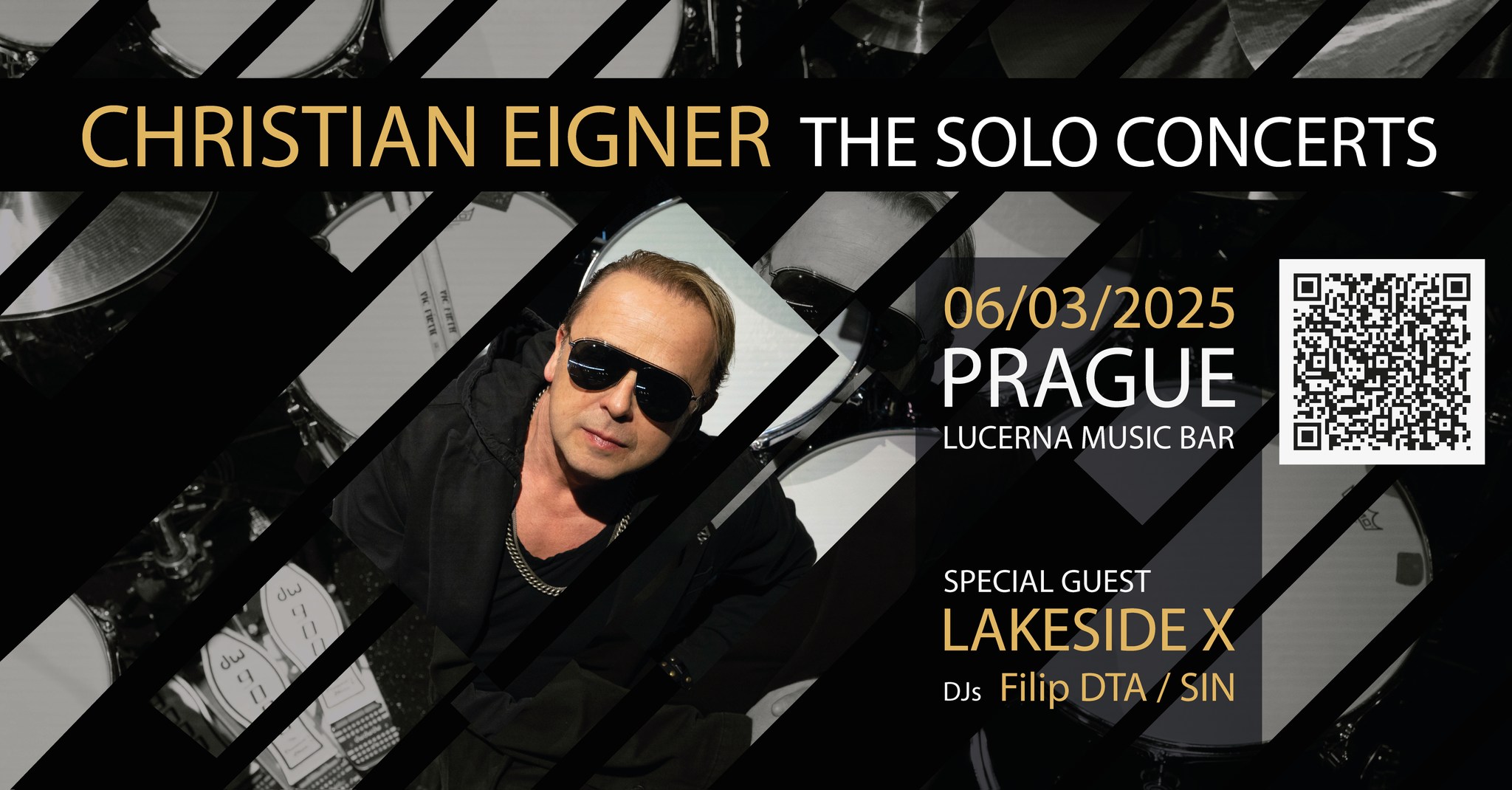 Christian Eigner: The Solo Concerts, plus special guest Lakeside X