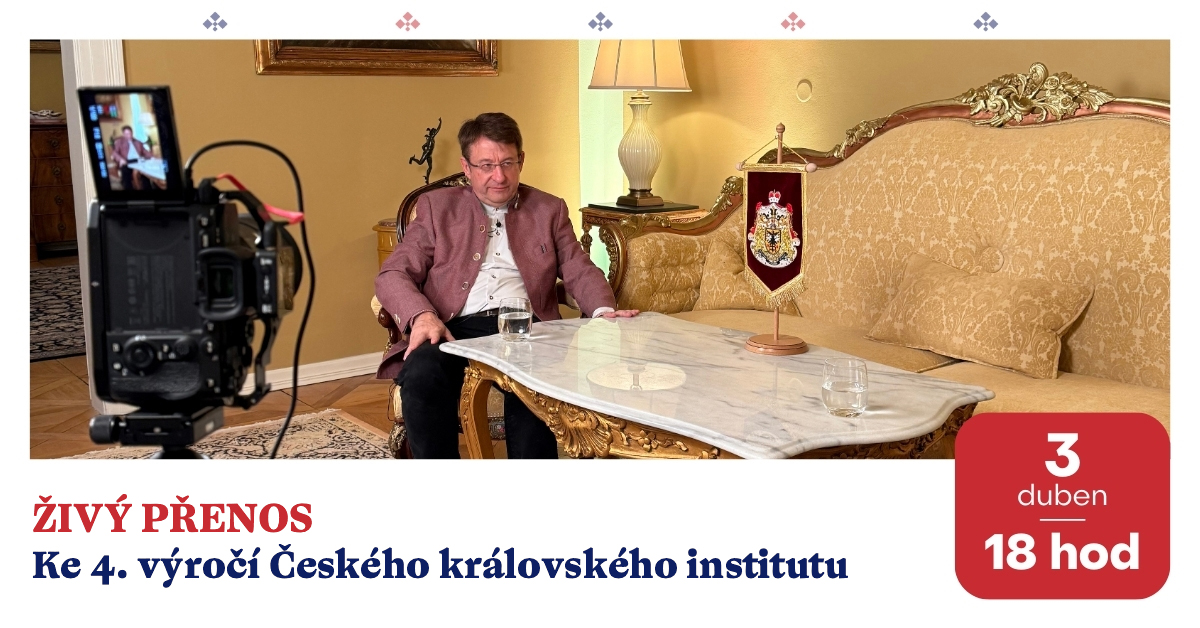 ŽIVÝ PŘENOS ke 4. výročí Českého královského institutu