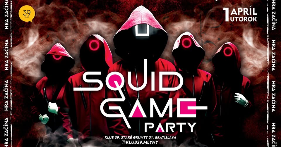 🟥 SQUID GAME PARTY 🟥 - Hra začina!