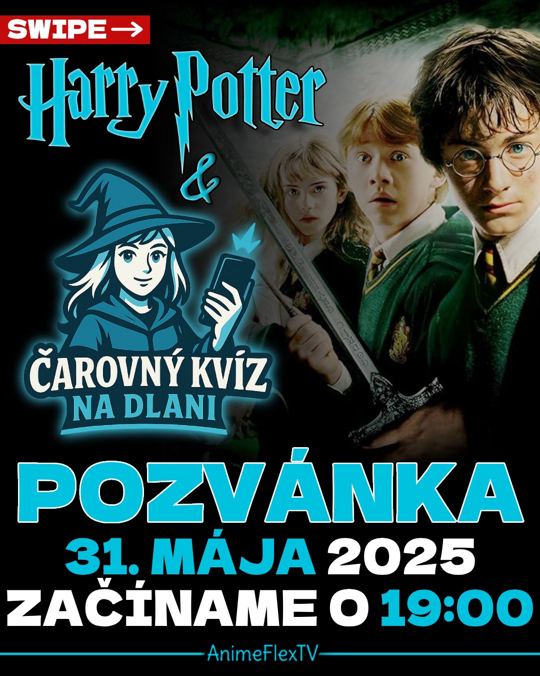 Harry Potter a Čarovný Kvíz na Dlani / Quest Bar Trnava