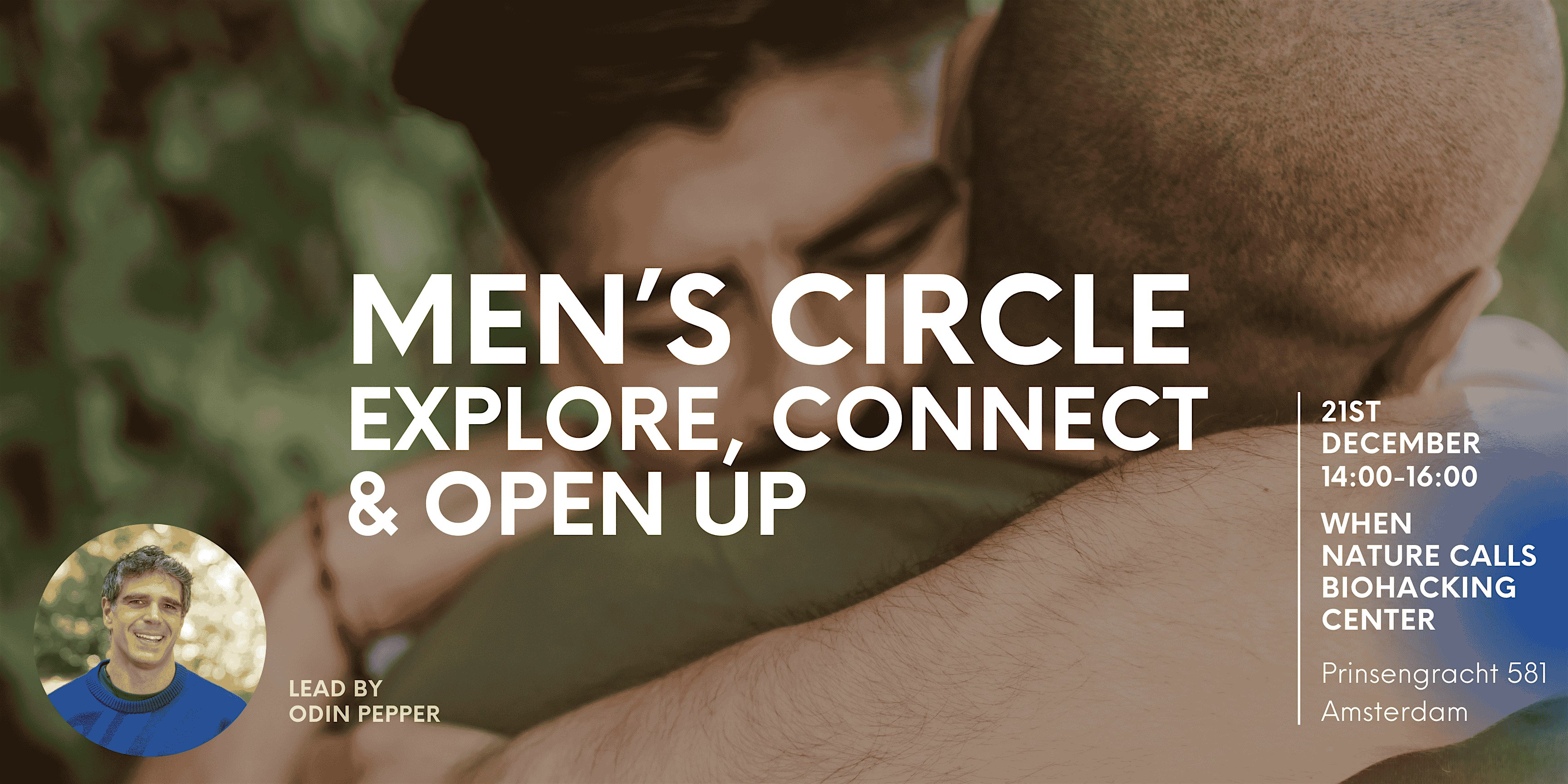Kanna-Supported Men's Circle: Explore, Connect, and Open Up