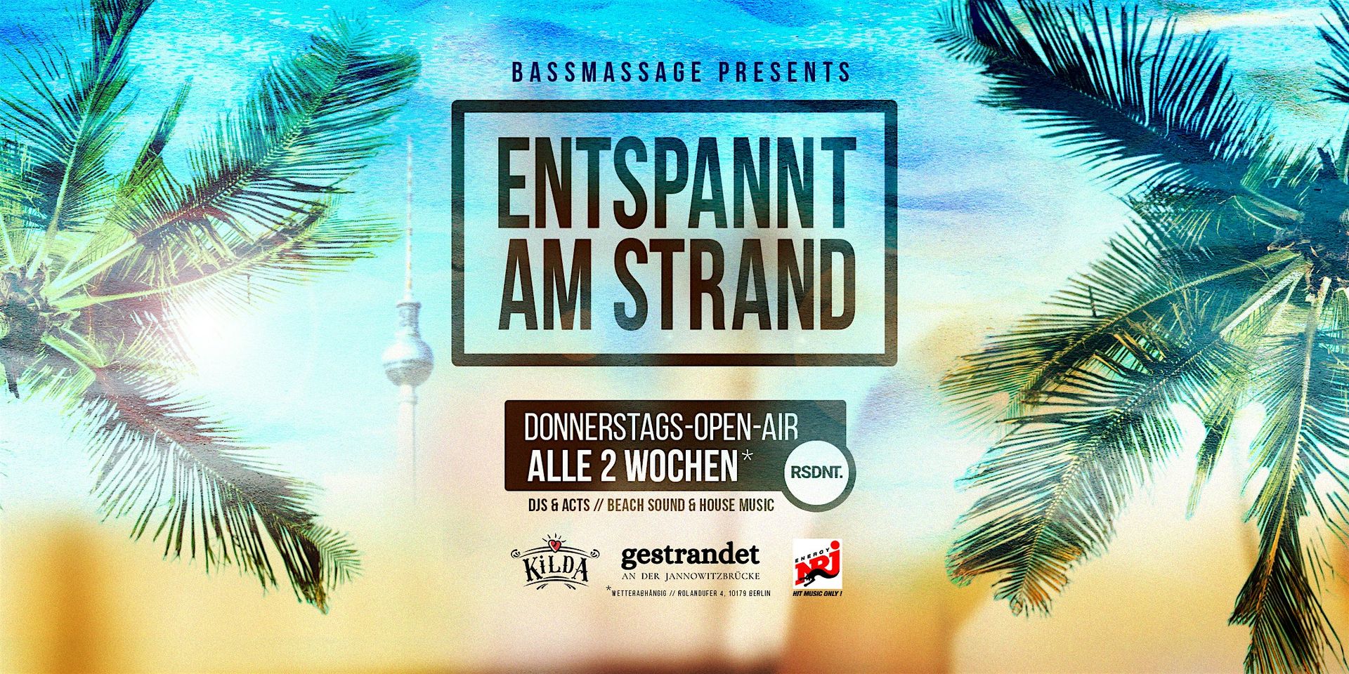 ENTSPANNT AM STRAND