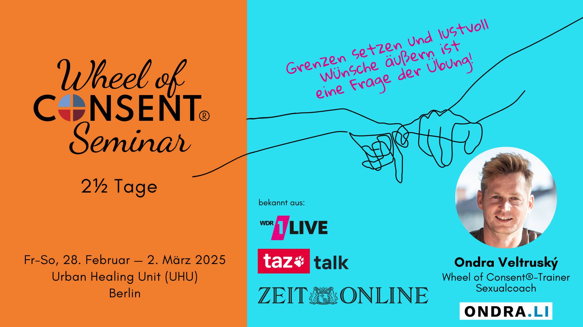 🐲 Wheel of Consent® Seminar (2½ Tage) · Berlin