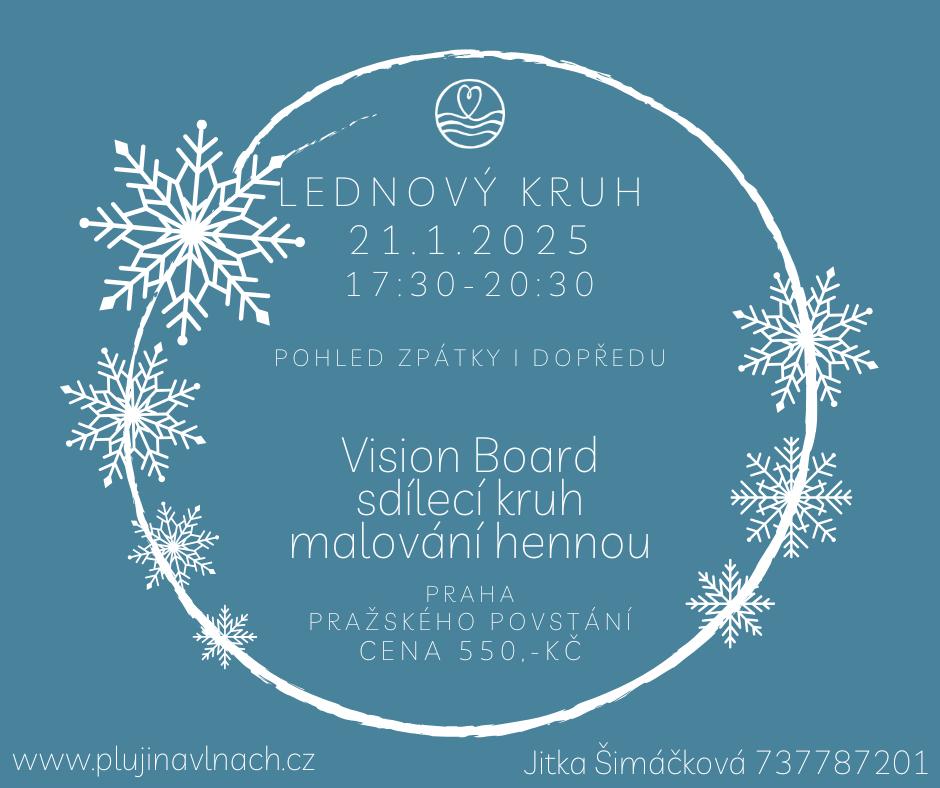 Lednový ženský tvořivě-sdílecí kruh