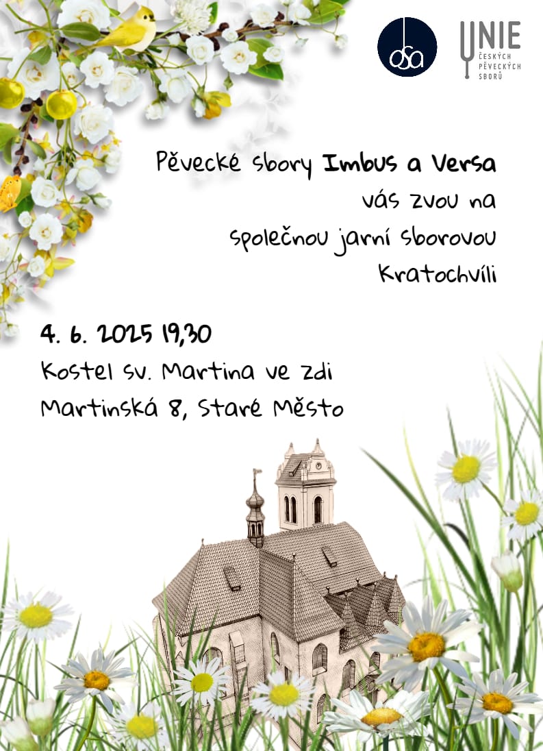 Jarní kratochvíle se sbory Imbus a Versa