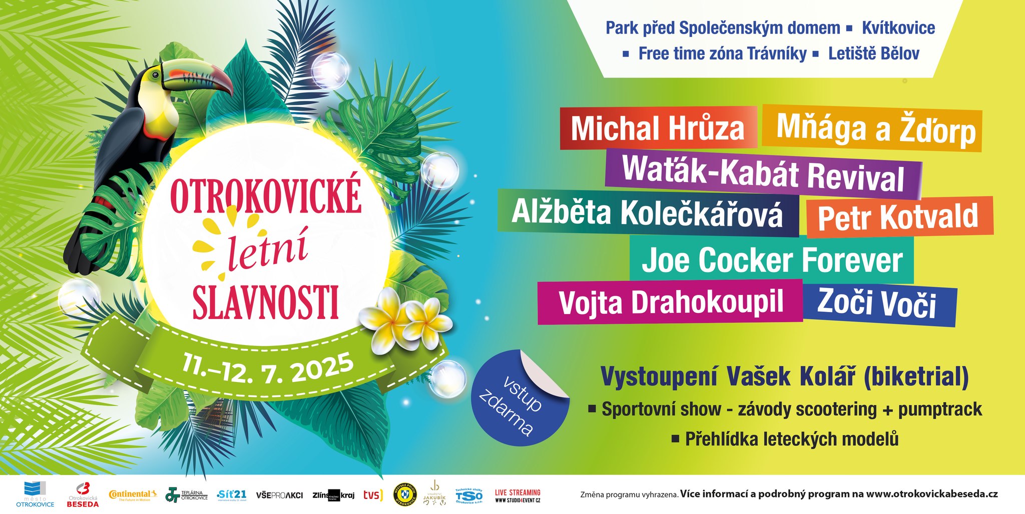 Otrokovické letní slavnosti 2025