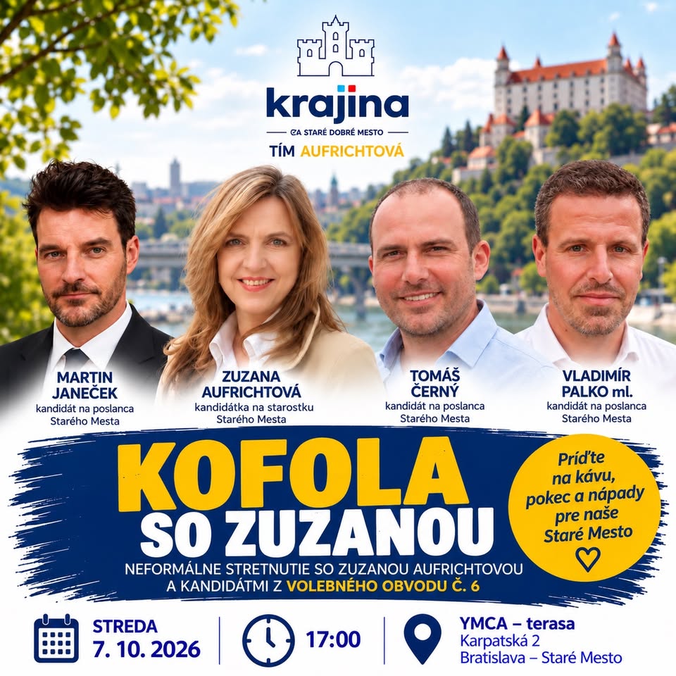 Kofola so Zuzanou a kandidátmi 6.obvodu