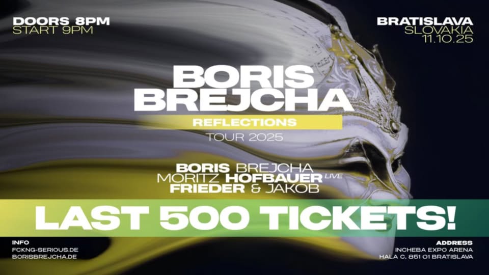 Boris Brejcha-Bratislava (SK) -Reflections Tour 2025 + Special Event-Shuttle von Wien