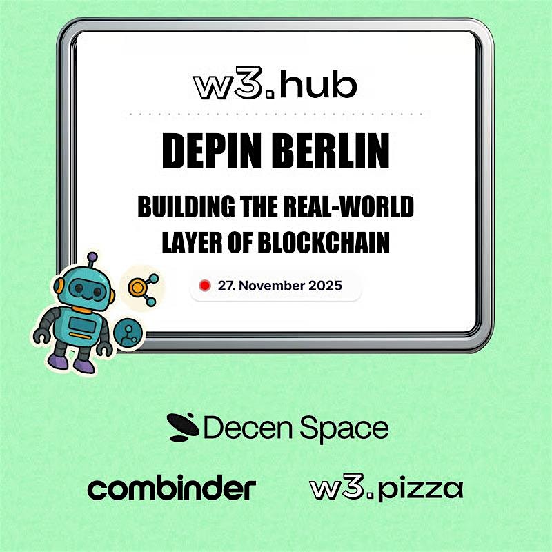 DePIN Berlin – Building the Real-World Layer of Blockchain