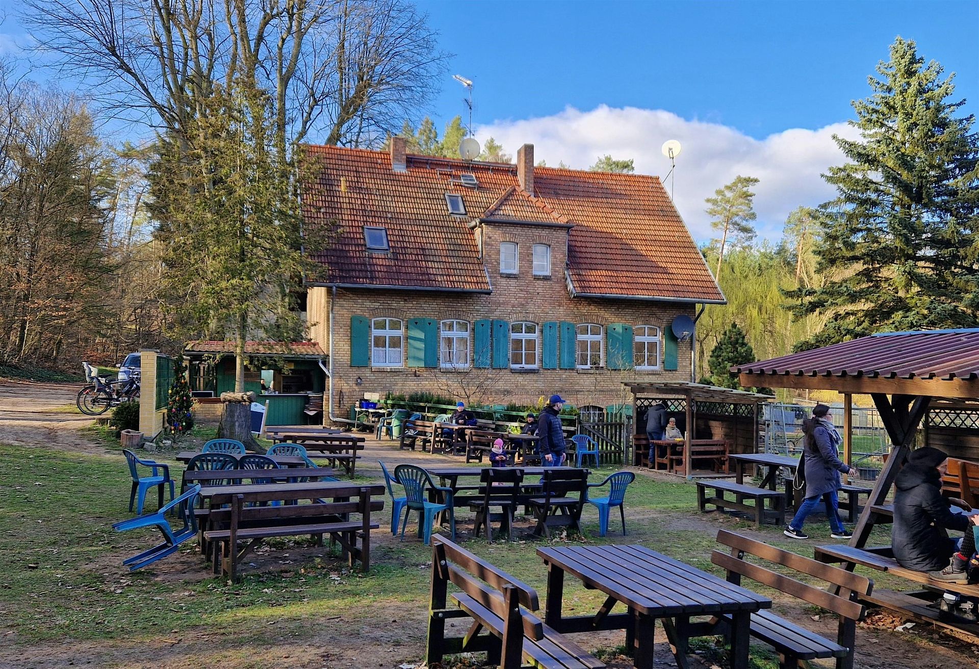 Wanderung Briesetal: S Borgsdorf zum Forsthaus Wensickendorf & zurück /16km