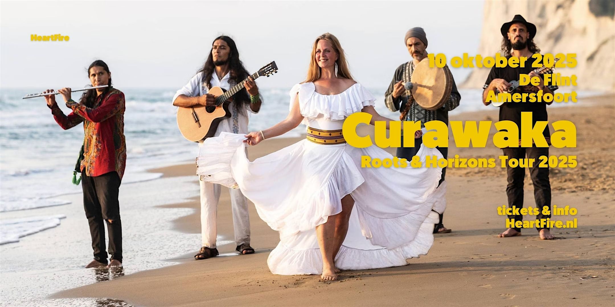 CURAWAKA Roots & Horizons World Tour 2025 - October 10 @De Flint Amersfoort