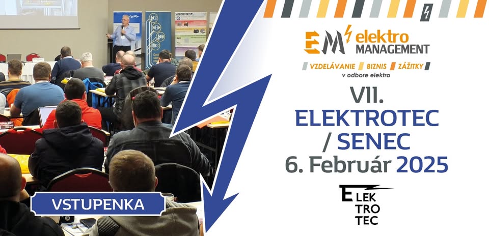 Konferencia ELEKTROTEC Senec