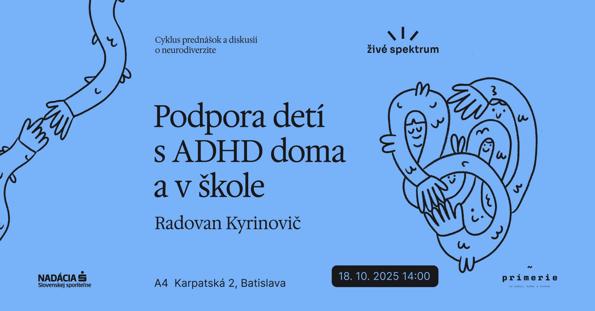 ŽIVÉ SPEKTRUM - Podpora detí s ADHD doma a v škole