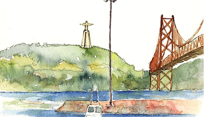 Urban Sketching in Lisbon