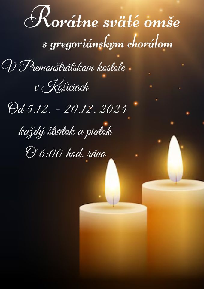 Sv. Omša s gregoriánskym chorálom