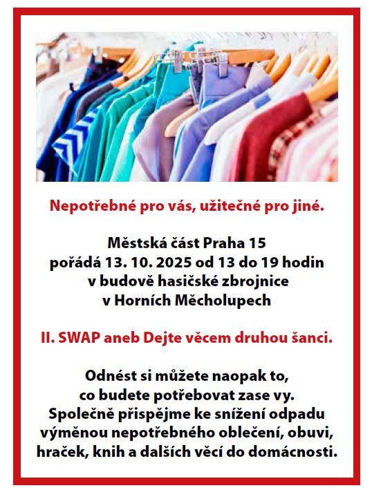II. SWAP aneb Dejte věcem druhou šanci