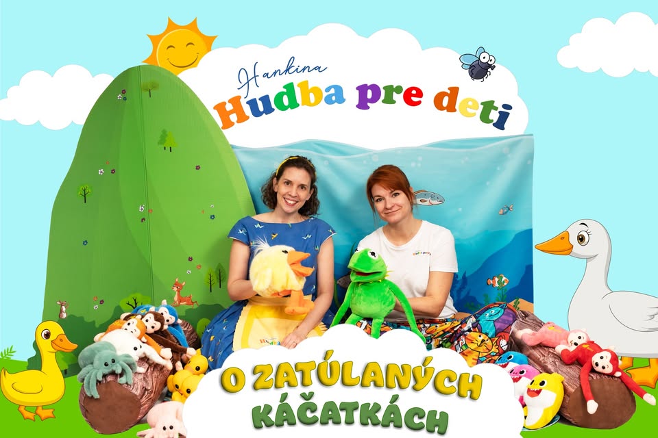 Hankina Hudba pre deti - O zatúlaných káčatkách (v Inspiro pre najmenších, 1-3r)