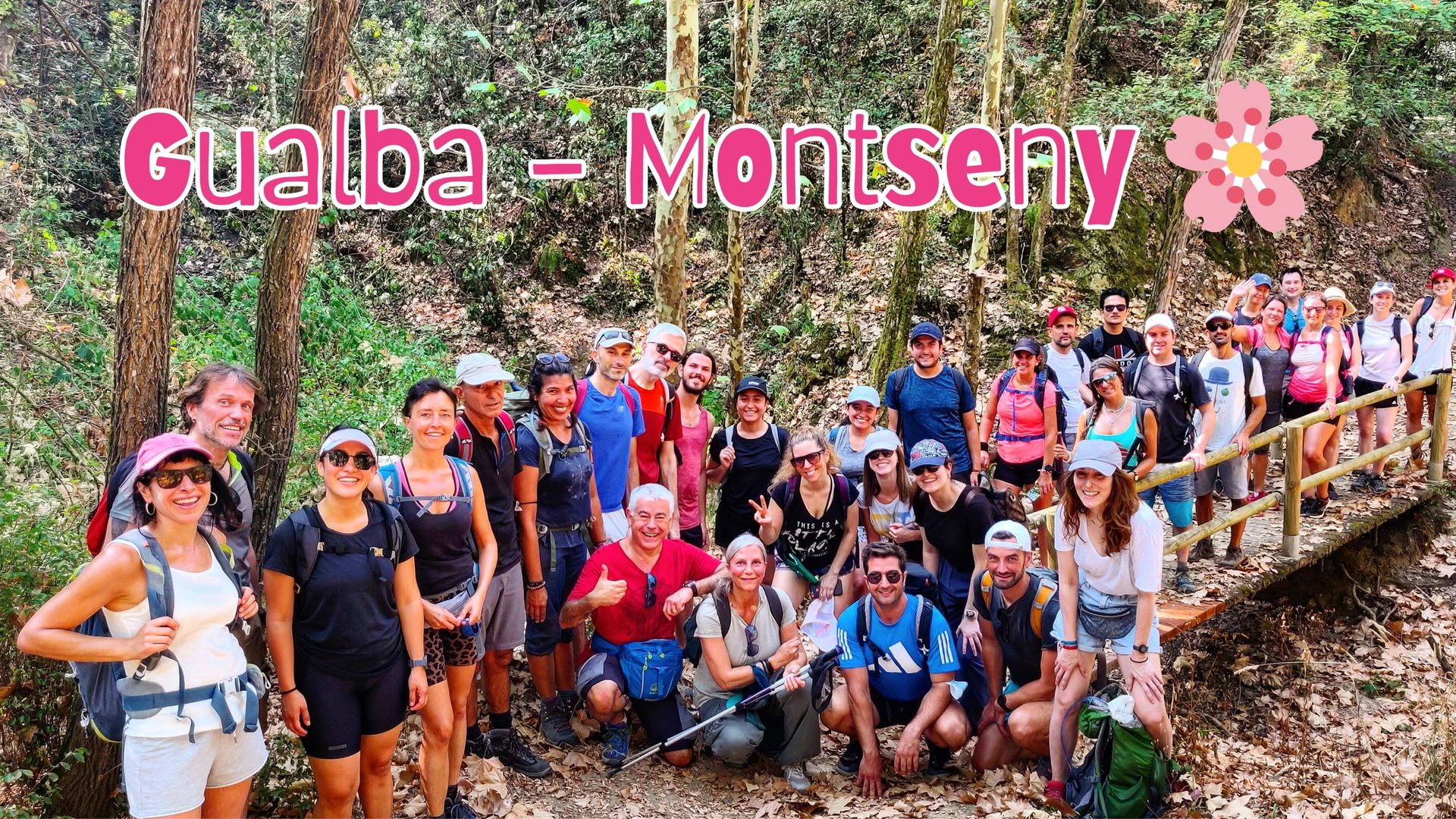 🔥6 seats 🙋🏼‍♀️20-45 🚅 TRAIN 🌳 Gualba autumn route 🍂 Intermediate 14km 💪🏽