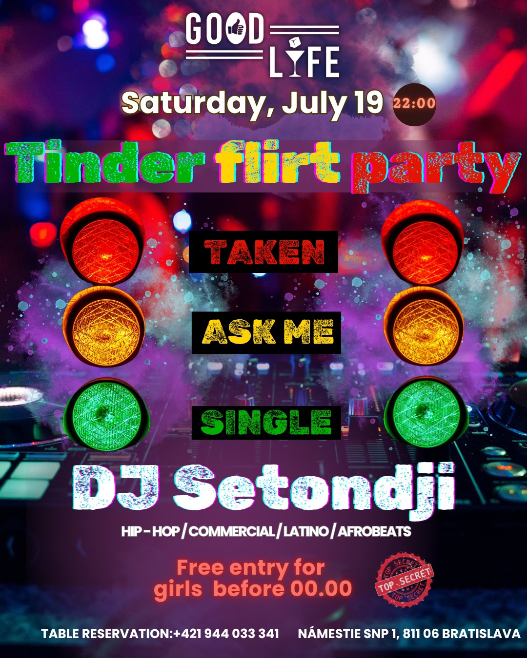 TINDER FLIRT PARTY