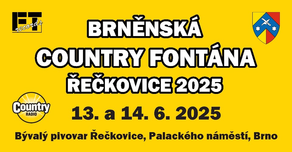 Brněnská Country Fontána Řečkovice 2025