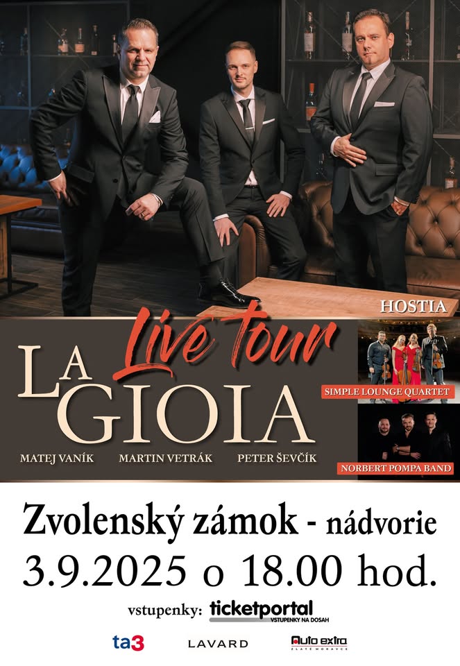 LA GIOIA live tour 2025