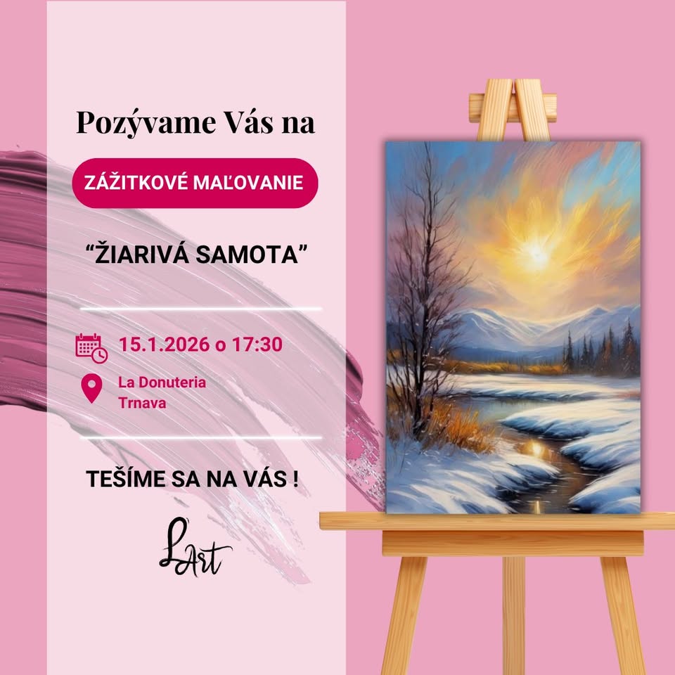 Zážitkové maľovanie- Žiarivá samota