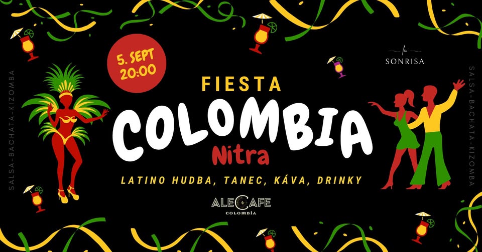 FIESTA COLOMBIA | Nitra |  5.9.