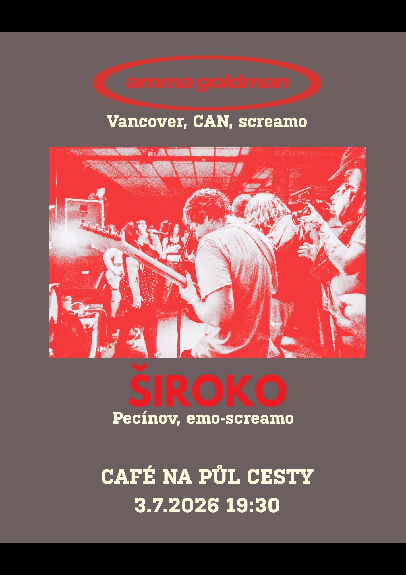 Emma Goldman (screamo, CAN) // ŠIROKO (emo-screamo)