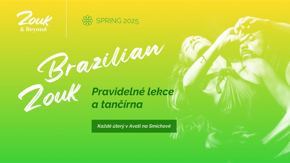 BRAZILSKÝ ZOUK - Pravidelné lekce a tančírny