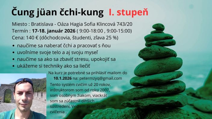 Čchi kung pre začiatočníkov I.stupeň