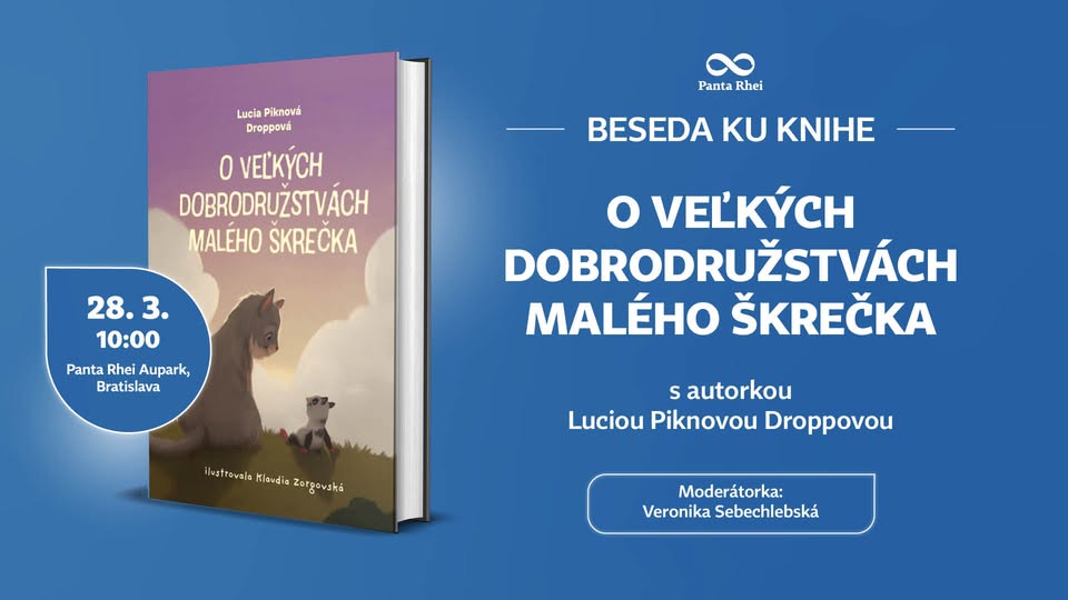 Beseda ku knihe O veľkých dobrodružstvách malého škrečka s autorkou Luciou Piknovou Droppovou🐹