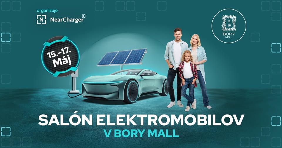 SALÓN ELEKTROMOBILOV 2026 - Bory Mall, Bratislava
