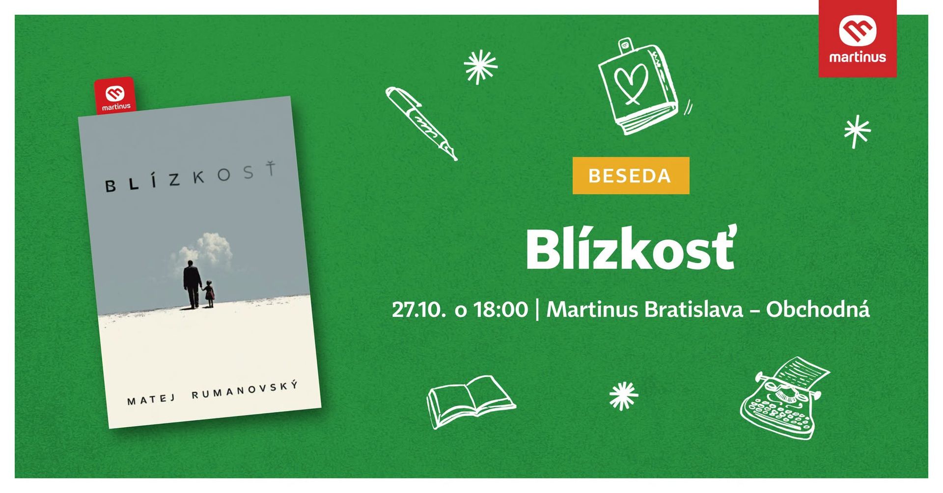 Beseda s Matejom Rumanovským: Blízkosť