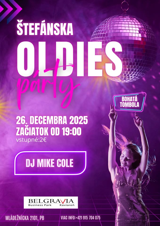 Najväčšie oldies pecky + DJ Mike Cole 🎉
