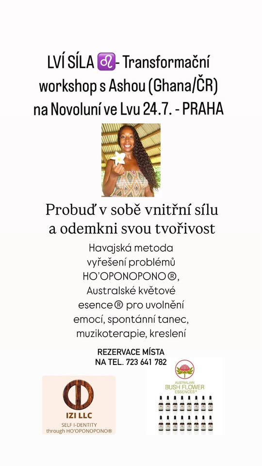 LVÍ SÍLA - 3h transformační workshop na Novoluní ve Lvu