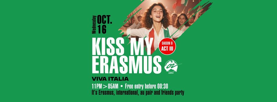 KISS MY ERASMUS @ Café OZ