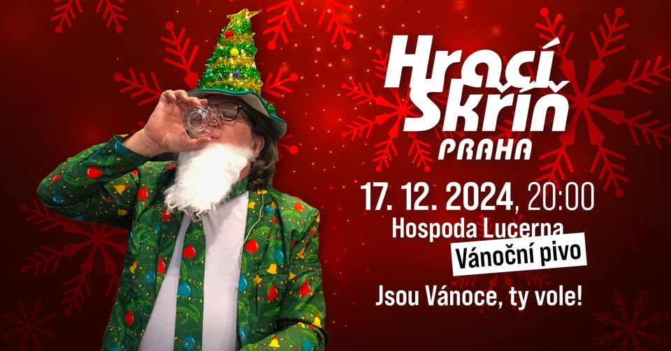 Hrací skříň Praha (Vánoční pivo) | Hospoda Lucerna