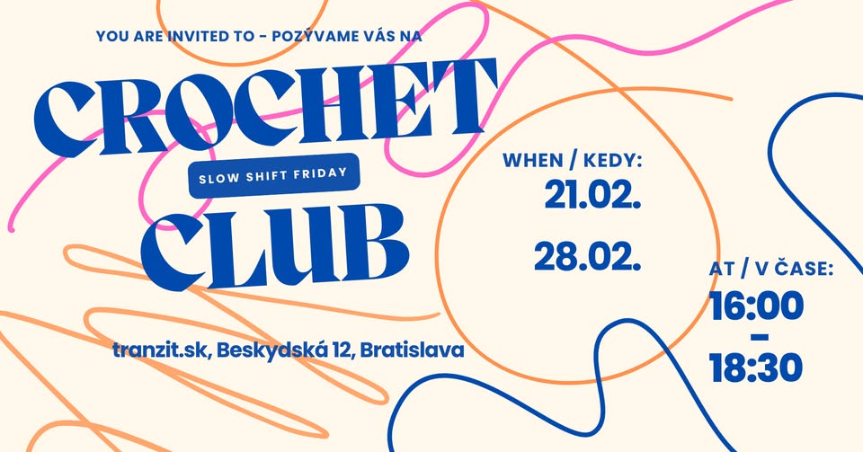 CROCHET CLUB: Slow Shift Friday