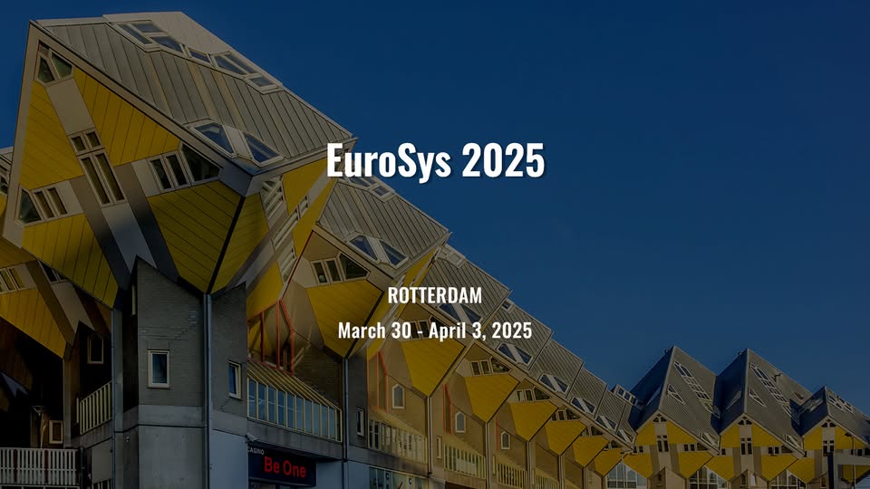 EuroSys 2025